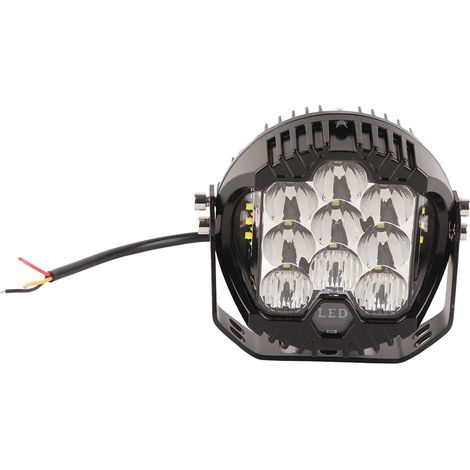 Phare LED 5 pouces 90W 5000LM Blanc, Etanche IP67 pour SUV, ATV, UTV, Bateau (1/5)