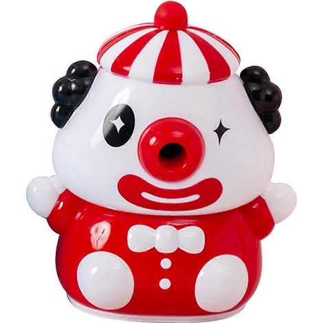 Taille-crayons manuel à manivelle pour enfants, taille-crayons de bureau en métal-10X8X7CM-Red