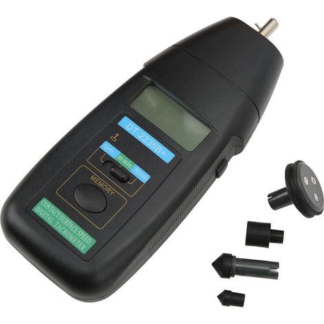 Tachymètre numérique mesure rapide et précise mémoire automatique testeur de vitesse automatique pour moto Marine (1/5)