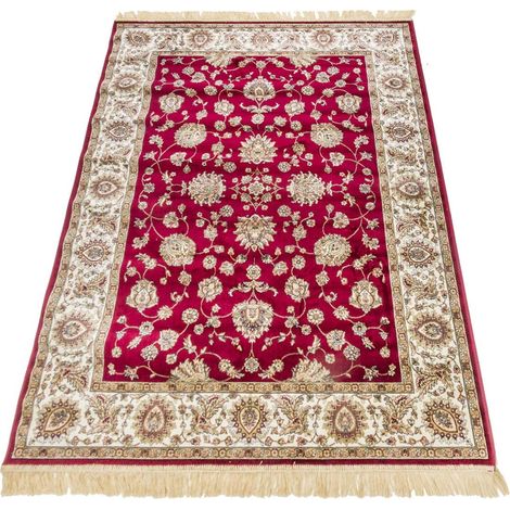 Tappeto rosso salotto persiano Rubine