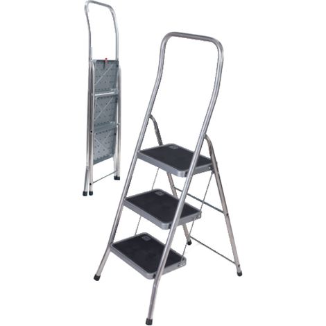 Marchepied domestique pliant - Hauteur max. de travail 2.72m - SF/3 (1/4)