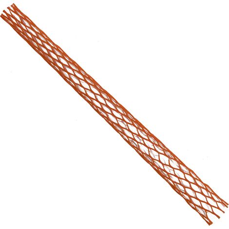 Verpackungsnetz (Meterware) Netzschlauch Schutznetz Ø 10 - 20mm orange (1/5)