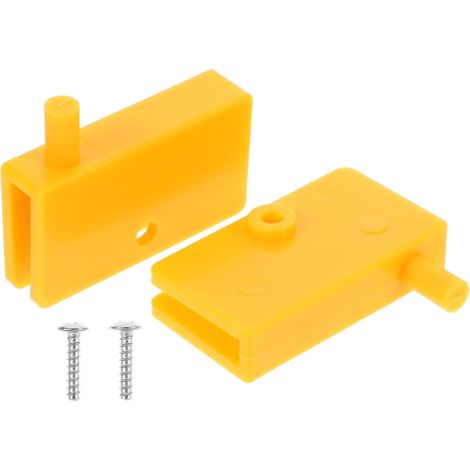 pour petites charnières de porte en plastique jaune pour la (1/5)
