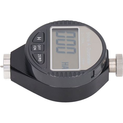 Duromètre numérique portable pour cuir, caoutchouc, plastique - Mesure de dureté précise (1/5)