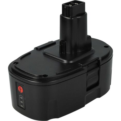 EXTENSILO 1x Batterie compatible avec Dewalt DCD959KX, DCD950VX, DCD959VX, DCD940KX, DCD950KX, DCD950B outil électrique (5000 mAh, Li-ion, 18 V)