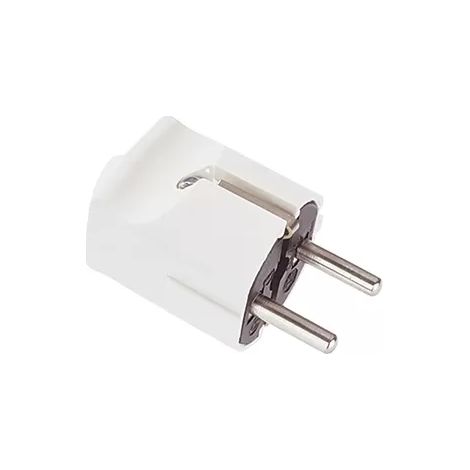 Bachmann Schutzkontakt-Stecker ws,Zentral 910.270