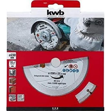 Einhell Diamanttrennscheibe Pro 230 mm segmentiert (1/5)