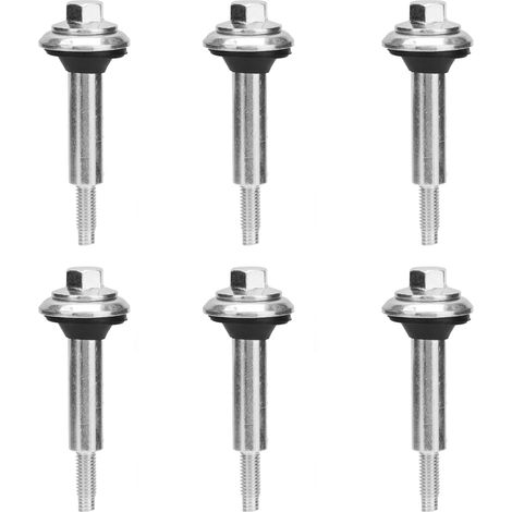 Jeu de 10 goujons de culasse de rechange pour pièces de générateur à essence 188F 190F, M6x61 (1/5)