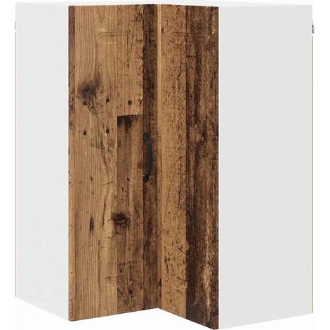 Meuble mural de cuisine,Armoire de cuisine avec porte Bois Ancien 57 x 57 x 80 cm CFW24187 (1/5)