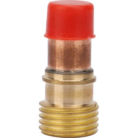 Jeu de 2 lentilles à gaz TIG 17GL 2,4mm 3/32" pour torche de soudage WP-18, pièces compatibles avec verre de protection. (1/5)