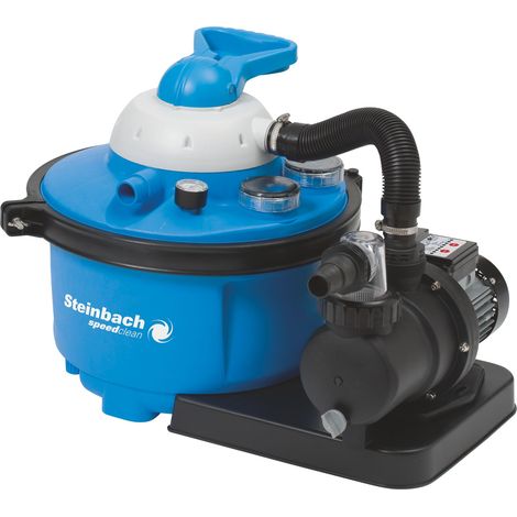 Système de filtration à sable Steinbach Comfort 50 Speed Clean 8,5 m³ de capacité