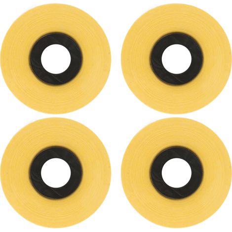 Ruban adhésif pour étiqueteuse 4 rouleaux, 8m x 5mm, remplacement MAX LM370 LM380 LM390, jaune (1/5)