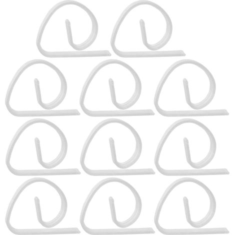 25 Stück Transparent Abs Tischdeckenklammern mit (1/5)