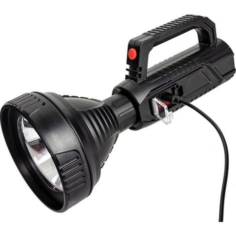 Electric Flashlight Ultra-Long Standby Powerful LED Flashlight T6 Lanterna USB Rechargeable Portable Searchlight Hunting and Fishing Light as Power Bank and Accessories (1/5)