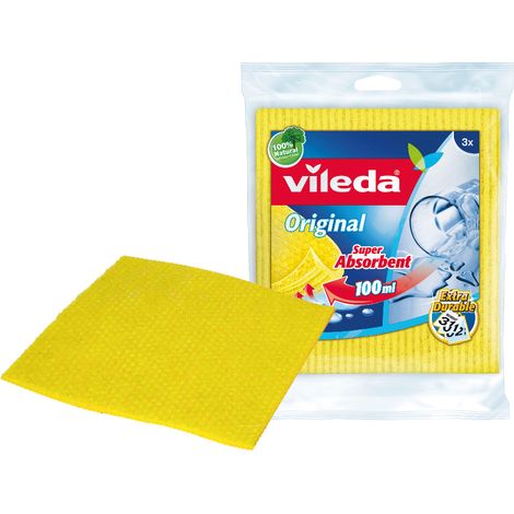 Vileda PANNO SPUGNA ORIGINAL PZ. 3 cm. 18x20 18.00 confezioni