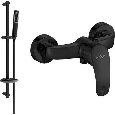 Mexen Fabia DB72 mitigeur douche avec ensemble douche, noir - 74654DB72-70 (1/3)