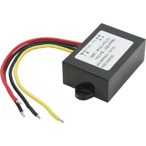 Convertisseur élévateur de tension CC 5 V (5-11 V à 12 V) 4 A étanche avec protection contre les surtensions et régulateur de tension CC (1/5)