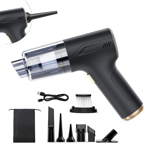 Aspirateur Main Sans Fil 4-en-1 15 000 PA HEPA