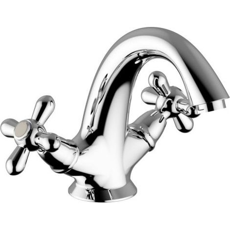 TEOREMA RUBINETTERIA Serie Daisy Monoforo Lavabo Cromo