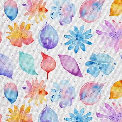 Tela decorativa para exteriores Oxford - Flores - DX2982 (1/5)