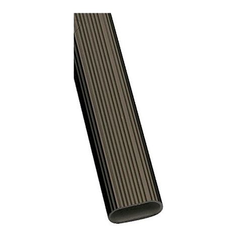 TUBO ARMADIO ALLUMINIO OVALE RIGATO 2 MT