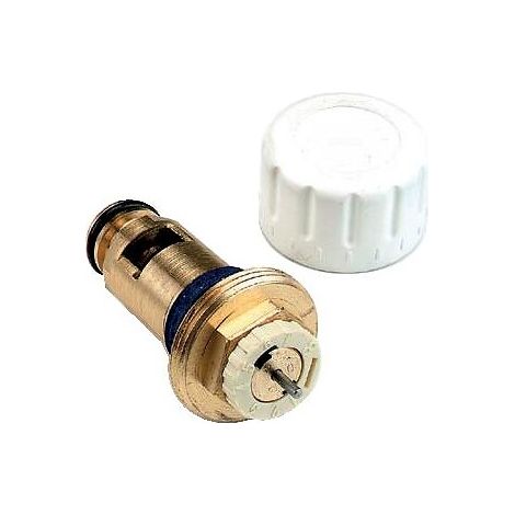 Comap – Manette 1/4 type chappée pour radiateurs – Insert thermostatique en laiton – Filetage 15x21 – Compatible avec tête thermostatique Senso M30