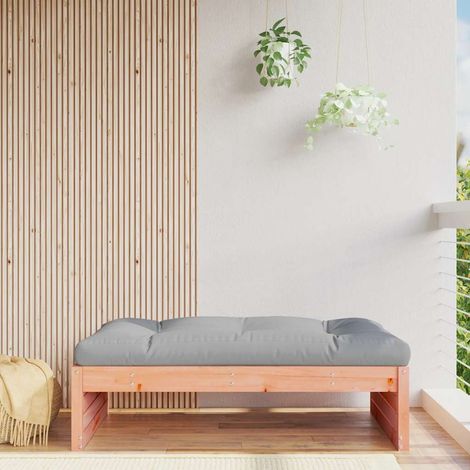 vidaXL Repose-pied de jardin 120x80 cm massif de douglas (1/5)