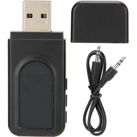 Émetteur Récepteur Bluetooth 5.0 avec Écran Numérique de 0,9 Pouce - Adaptateur Audio Sans Fil (1/5)