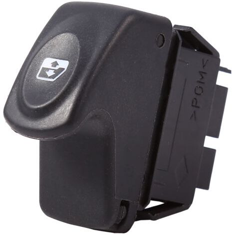Pair - SJLERST 6 Broches Interrupteur de Lève-vitre de Voiture pour Clio II 2 Megane I Kangoo 770083810, Commutateur de Fenêtre Électrique (1/5)