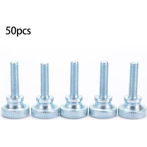 50pcs Adjustable Step Double Handle High Head Knurled Screw M530