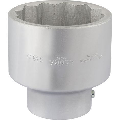 Draper 3.1/8" (1/4") Drive Elora Bi-Hexagon Socket (67509) for 1" Square Drive (1/5)