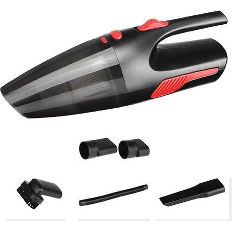 Mini-Tragbarer Autostaubsauger (Schwarz) (1/4)