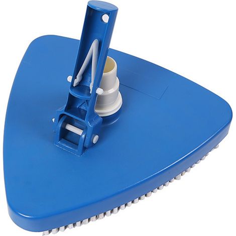 Brosse Triangle Pour Piscine - Diamètre 27,5 Cm - Compatible Manche 32 À 38 Mm - 1 Pièce (1/5)