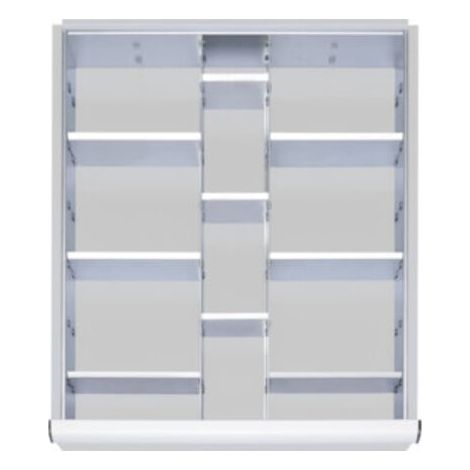 STIER Einteilungsset für Schubladen der Blendenhöhe 60-90mm 2x9 Trennwände (1/4)