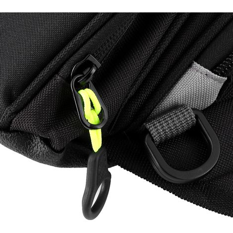 Sacoche multifonctionnelle étanche pour réservoir de carburant de moto, avec navigation pour téléphone portable et fixation magnétique pour réservoirs de carburant de moto. (1/5)