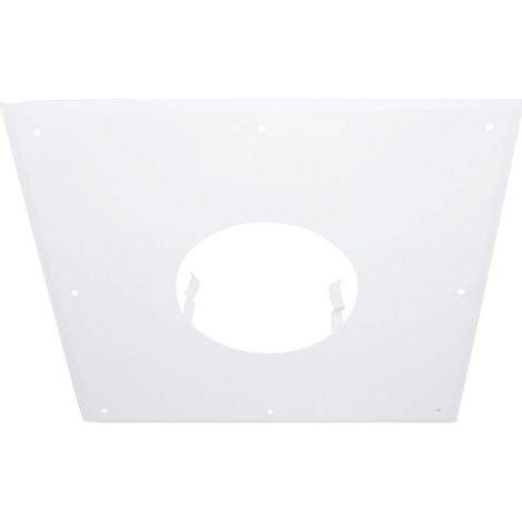 Plaque de propreté pour tubage Isotip, JONCOUX,&nbspdiam. 125 mm Inox