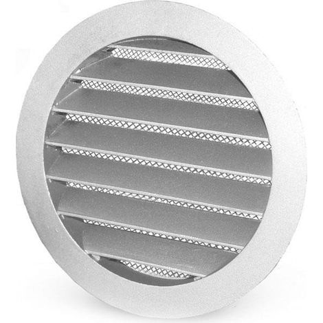 Rejilla de ventilación alnor usav-125 acero galvanizado 125 mm