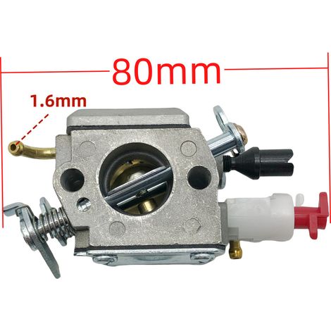 Carburateur compatible avec les moteurs de tronçonneuses C3-EL42 et Stens 616-418. Pièce de rechange pour les tronçonneuses C3-EL42, 503967601 et 503283208.