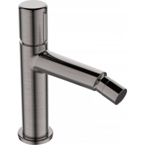 Robinet de bidet sur pied Pretto Graphite avec bouchon (1/2)