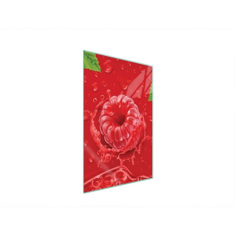 Glasschneidebrett 35x52 Himbeere (1/5)