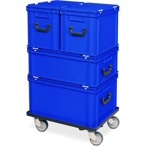 BRB Montagewagen/Kleinteilewagen, BxTxH 615x415x1123 mm, blau (1/3)