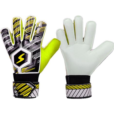 Gants de gardien de but de football pour jeunes avec protection des doigts et double protection du poignet (1/5)