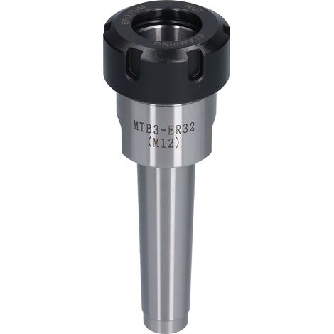 Porte-outil CNC 40CrMnTi à queue conique, fraise ER, barre de traction pour filetage, accessoires de tour M12 (1/5)
