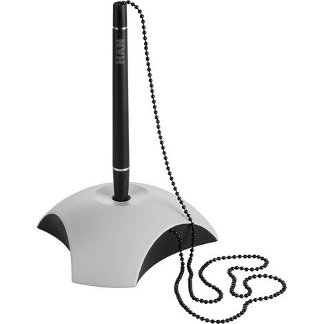 HAN Porta penna DELTA 1751-31 Grigio luminescente, Nero 1 pz. (1/4)