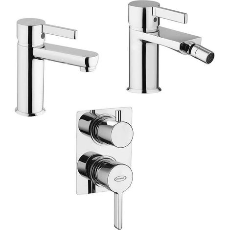 Jacuzzi Rubinetteria set Fiamma lavabo bidet e doccia incasso con deviatore (1/5)