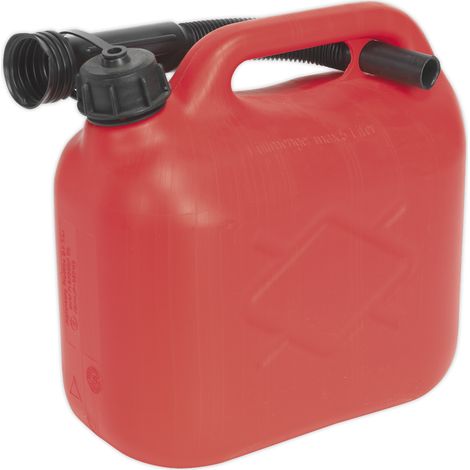 Sealey Fuel Can 5L - Red JC5R
