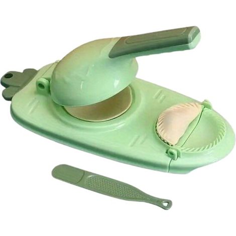 Ensemble pour machine à raviolis Xerolax, moule à raviolis, coupe-raviolis, coupe-pâte, moule à empanadas, vert (1/5)