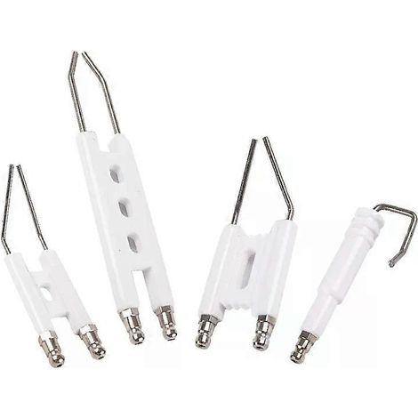 Électrodes d'allumage de type H pour brûleur à mazout BT10, électrode en céramique, allumage céramique à double broche (1/5)