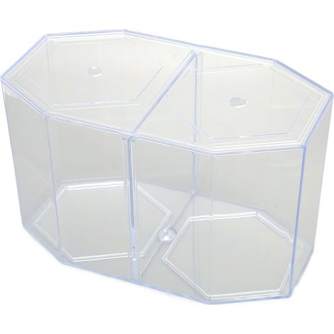 Bote d'élevage de poissons d'aquarium, bote d'isolation octogonale transparente polyvalente pour l'élevage de poissons (1/5)