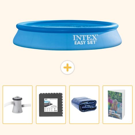 Intex Piscine Easy Set Ronde - 305x61 cm - 5-pièces  SCB121 (1/5)